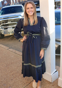 TELL ME I’M THE ONE DRESS - NAVY