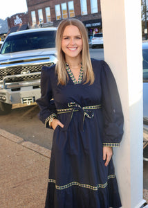 TELL ME I’M THE ONE DRESS - NAVY