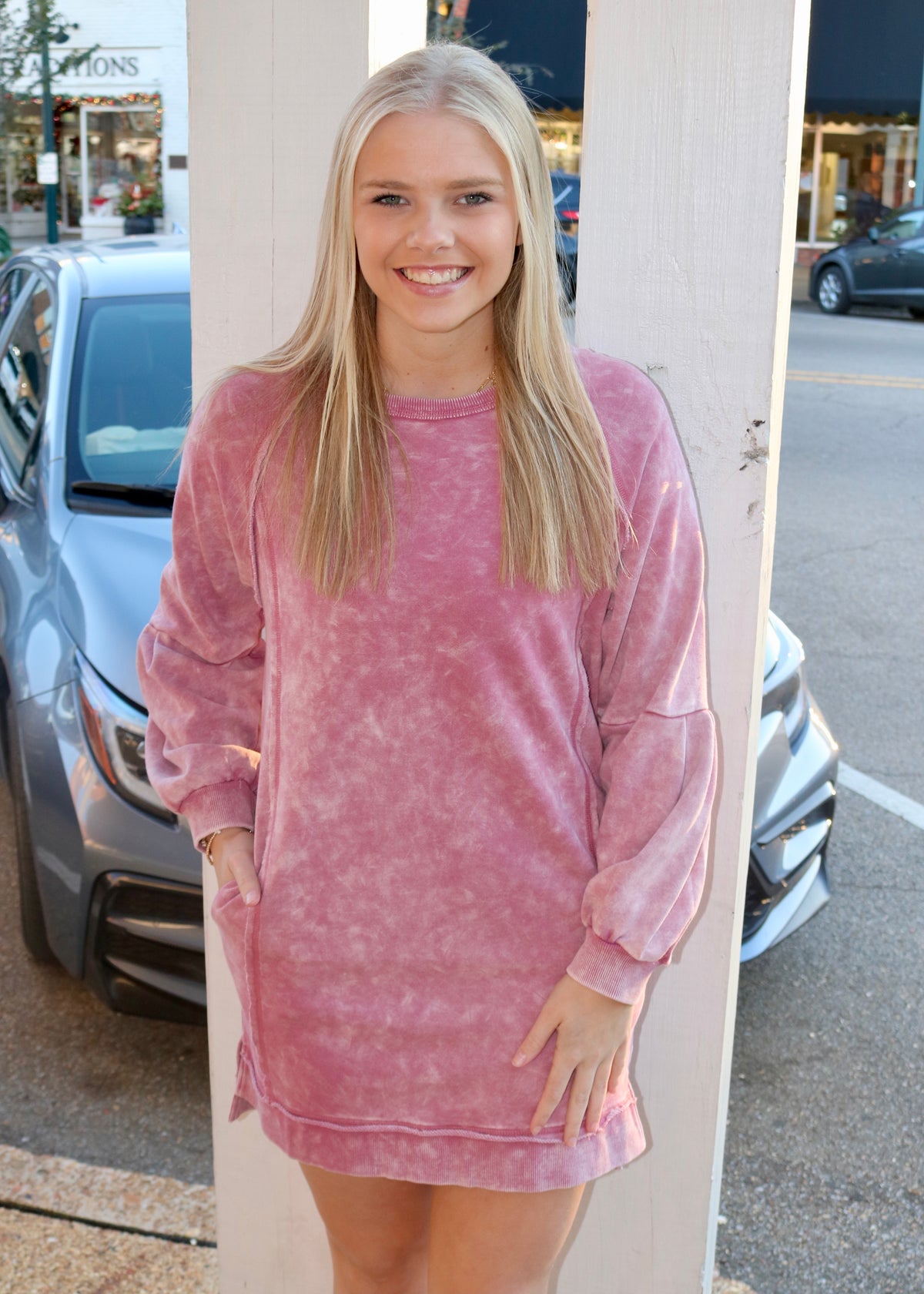 MAKE IT RIGHT DRESS - ROSE