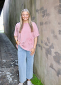 STICK WITH IT TOP - MAUVE