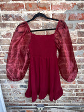 Load image into Gallery viewer, IN THE MOMENT DRESS - GARNET
