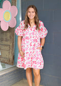 REST EASY DRESS - PINKS