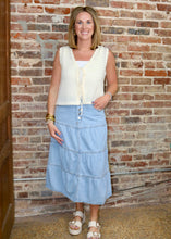 Load image into Gallery viewer, HELP ME OUT VEST - CREAM
