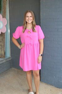 SO LONG AGO DRESS - PINK