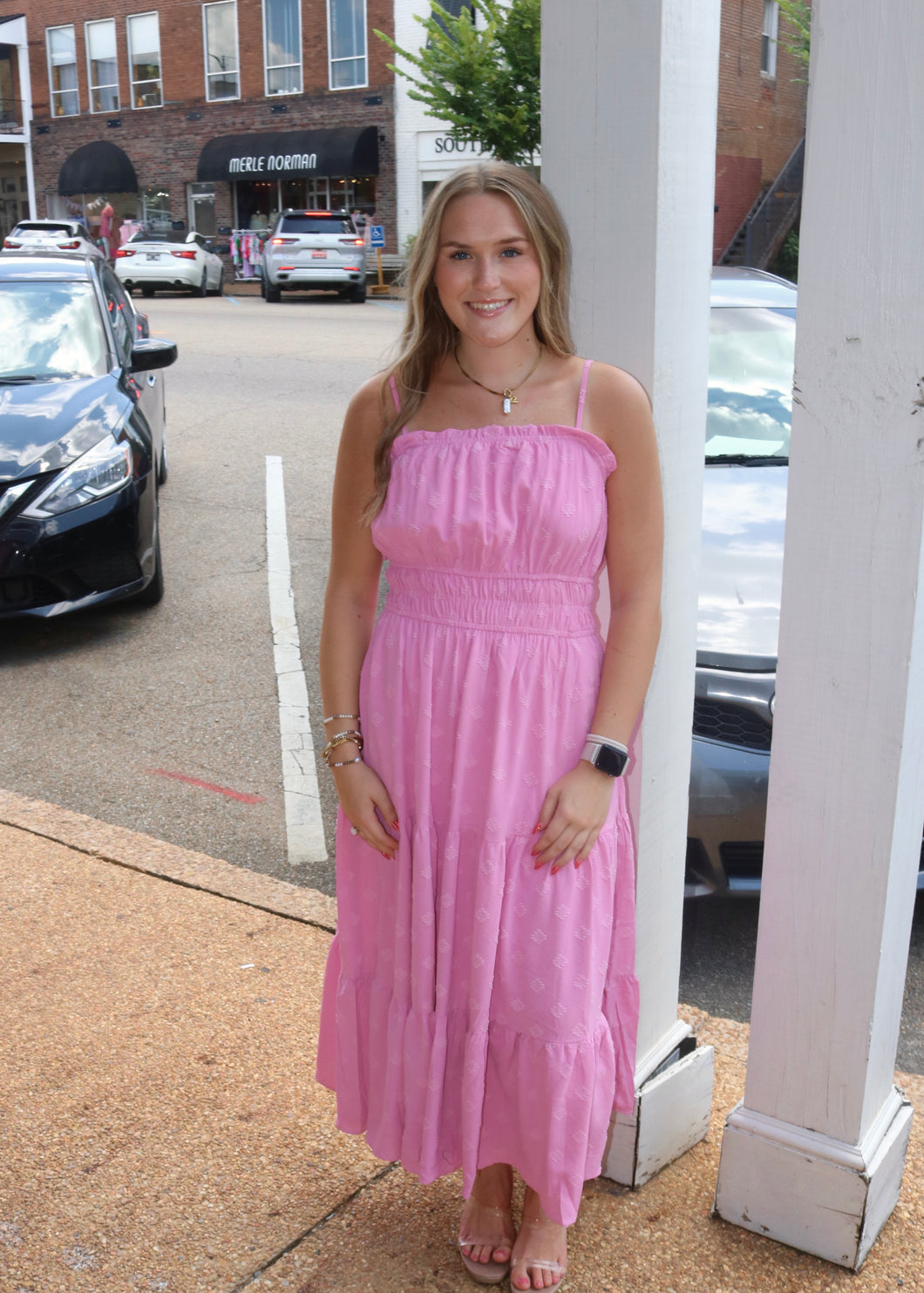TELL ME MORE DRESS - PINK