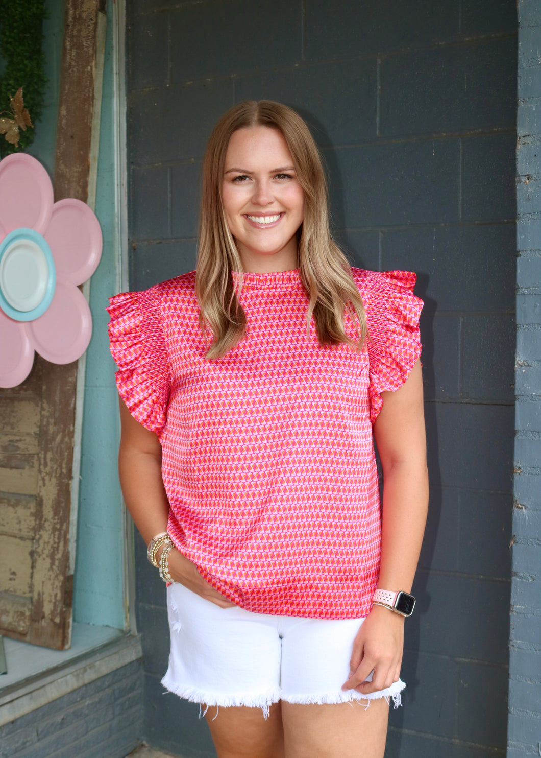 BETTER OFF ALONE TOP - PINK