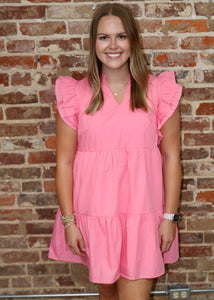 DON’T TURN AROUND DRESS - PINK