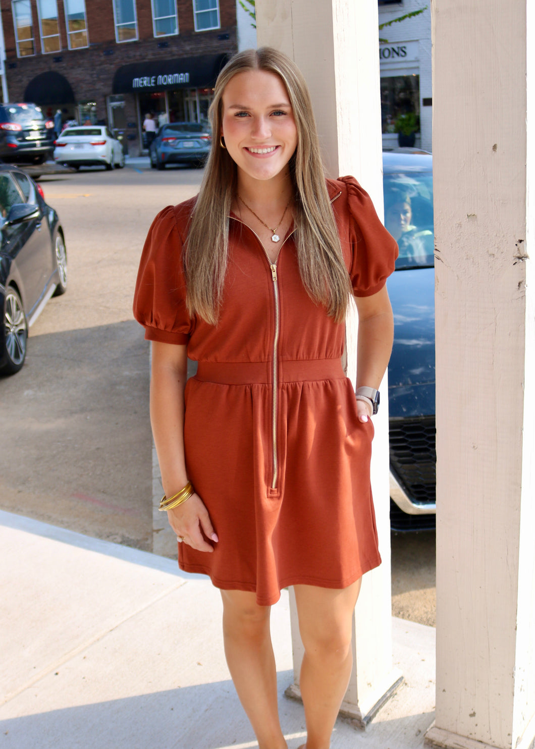 FOR THE BEST DRESS - RUST