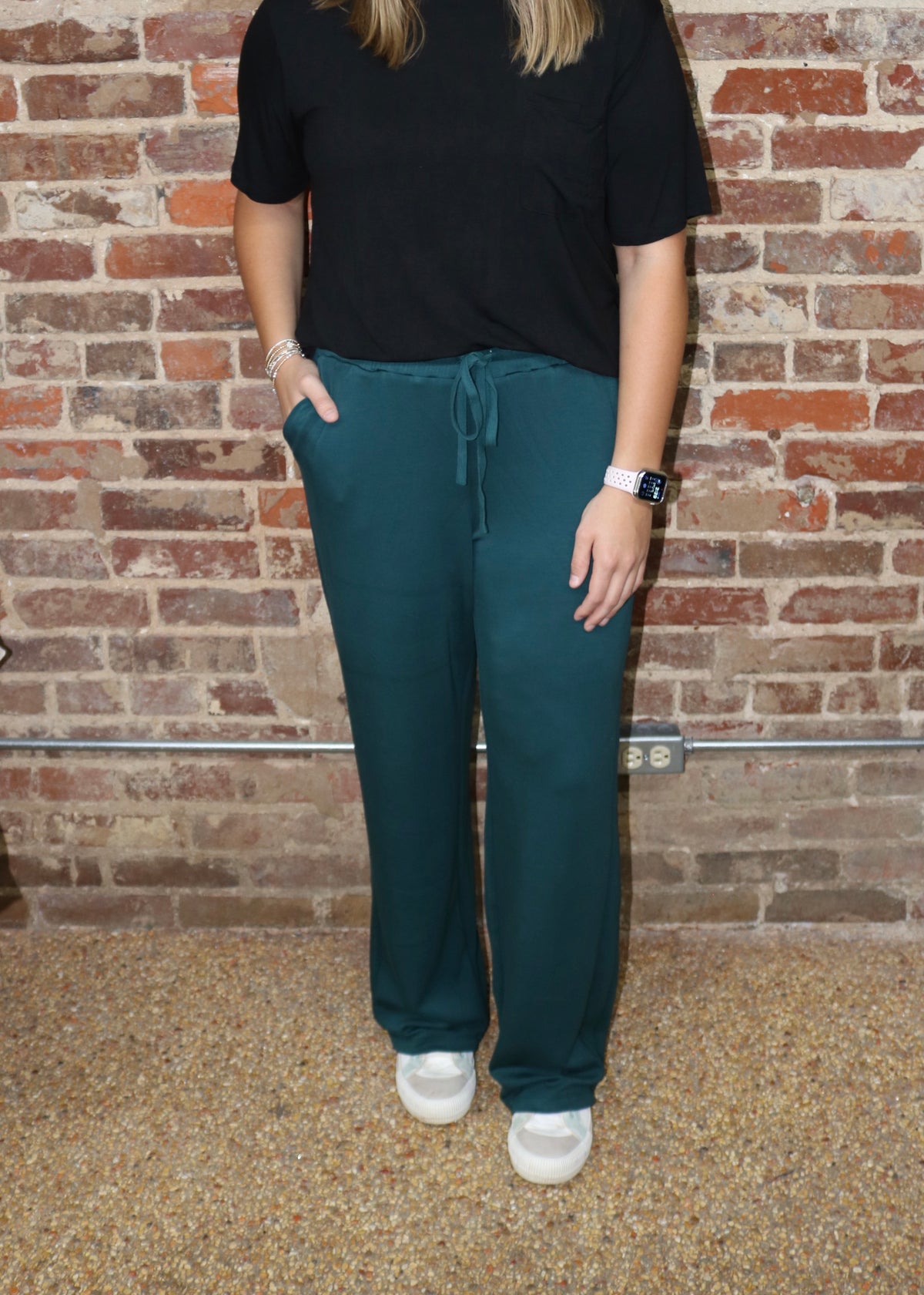 OFF MY MIND PANTS - EMERALD