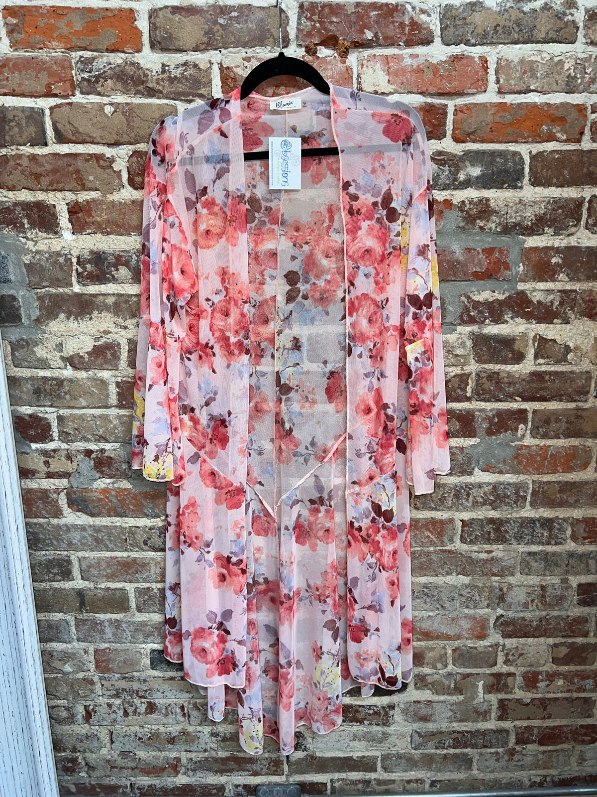 FEEL THE VIBE KIMONO - PINK
