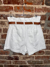 Load image into Gallery viewer, FOR THE MOMENT SHORTS - WHITE
