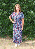 COME BACK FOR MORE DRESS - NAVY