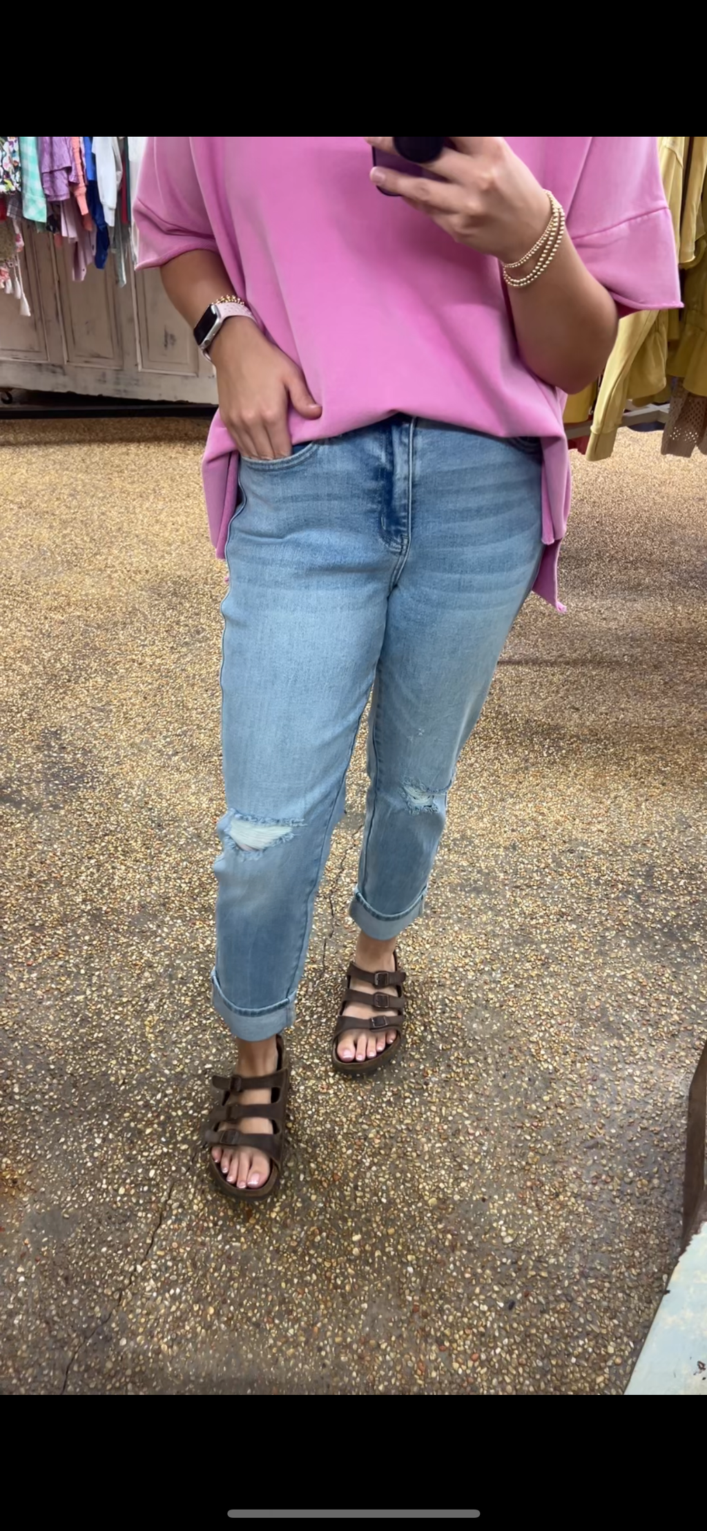 MAKE THE CALL JEANS - LIGHT WASH