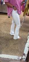 Load image into Gallery viewer, LAST TO KNOW FLARE JEANS - WHITE
