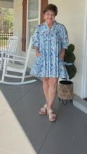 Load and play video in Gallery viewer, SET THE STAGE DRESS - BLUES
