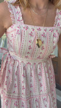 Load and play video in Gallery viewer, GRANT YOUR WISH DRESS - IVORY/PINK
