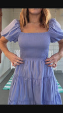 Load and play video in Gallery viewer, HELP ME OUT DRESS - BLUE
