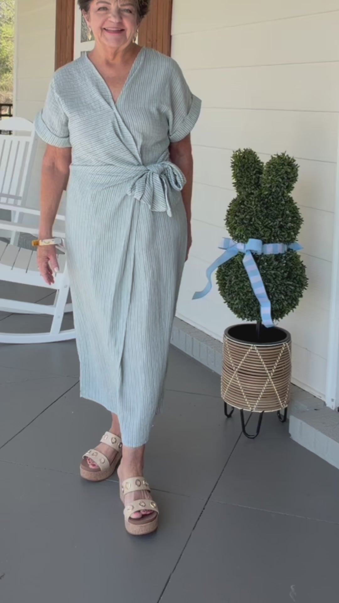 MAKE THE MOST OF IT DRESS - GREEN MIX