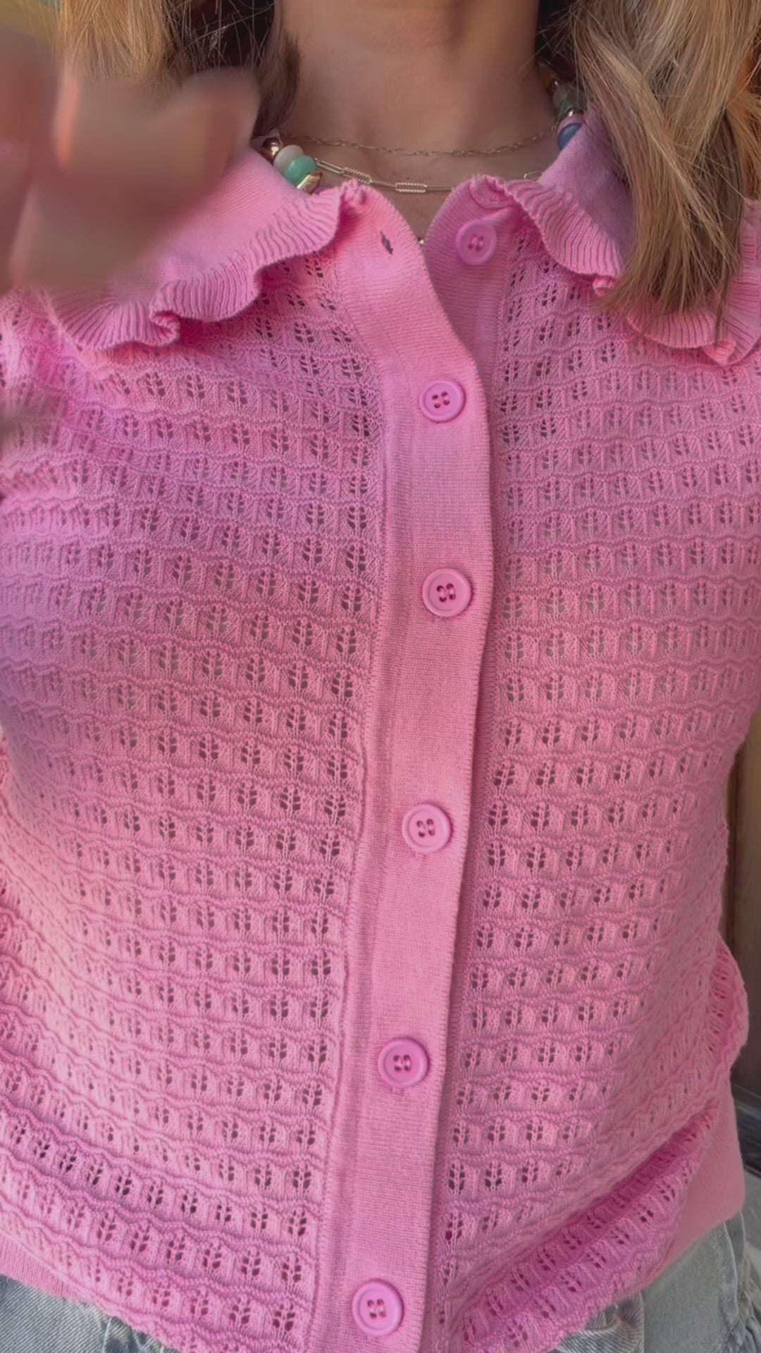 LEFT TO GO TOP - PINK