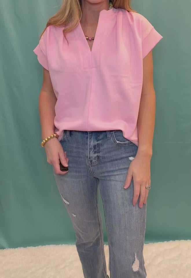 IF YOU MUST TOP - PINK