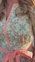 Load and play video in Gallery viewer, PERFECT FOR YOU DRESS - GREEN/ORG
