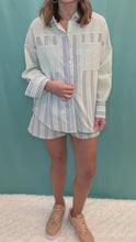 Load and play video in Gallery viewer, WHILE THE GETTIN’S GOOD SET - BLUE/SAGE
