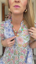 Load and play video in Gallery viewer, WHAT YOU DOING NOW DRESS - PERIWINKLE MIX
