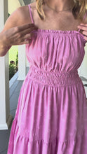 Load and play video in Gallery viewer, TELL ME MORE DRESS - PINK
