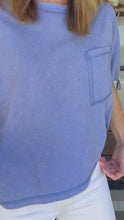 Load and play video in Gallery viewer, CATCH ME IF YOU CAN TOP - BLUE
