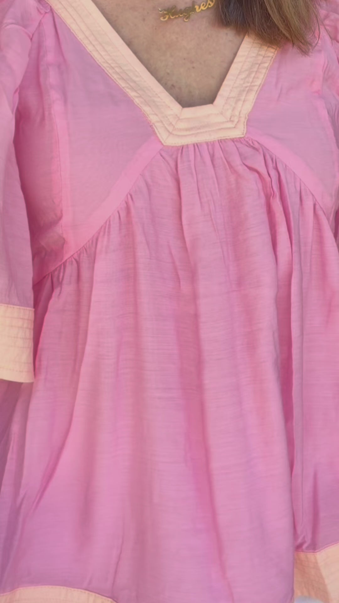BE YOURSELF TOP - PINK