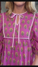 Load and play video in Gallery viewer, GOOD AS GONE DRESS - MAGENTA
