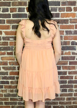 Load image into Gallery viewer, READY AND WAITING DRESS - PEACH
