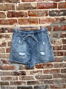 ALWAYS ON GO SHORTS - DENIM