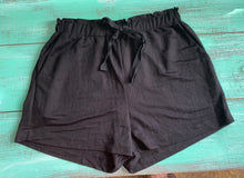 Load image into Gallery viewer, KNIT DRAWSTRING ELASTIC SHORTS
